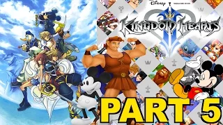 Kingdom Hearts HD 1.5 + 2.5 Remix (KH2) Part 5 Olympus Coliseum and Timeless River