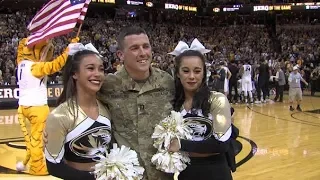 Story: Mizzou twin cheerleaders enjoy endless surprises