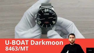 Часы с маслом внутри / U-BOAT Darkmoon 8463/MT