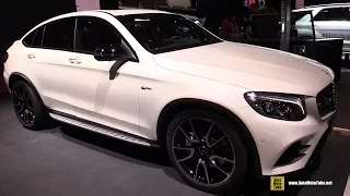 2017 Mercedes AMG GLC 43 Coupe - Exterior and Interior Walkaround - 2016 Paris Motor Show