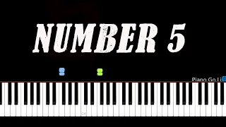 Lou Bega - Mambo No 5 (A Little Bit of...) Piano Tutorial