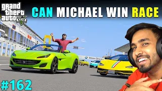 CAN MICHAEL WIN RACE | GTA V GAMEPLAY #162 GTA5 IN HINDI #161  #150gta5 #gta5 #technogamerz