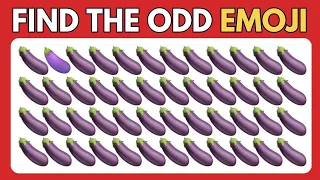 Find the ODD One Out | Can you Find The Odd Emoji Out? | Emoji Quiz | Easy, Medium, Hard #5