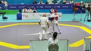 AZIZOVA Farida (AZE) Esmaeili Varaghoul Zeinab (IRI) 2022 İSLAMİC SOLIDARITY GAMES 67 kg FİNAL