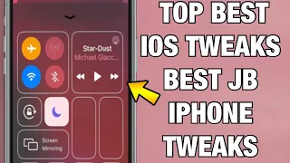 Top Jailbreak Tweaks for iOS 11/12/13/14/15-15.4.1/16-16.2 (XinaA15, Dopamine, Unc0ver + Palera1n)