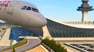 INSANE REALISM! Flying from Washington Dulles to Miami | MSFS 2020