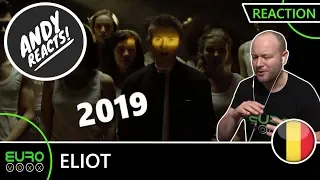 BELGIUM EUROVISION 2019 REACTION: Eliot - 'Wake Up' | ANDY REACTS!