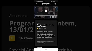 Altas Horas - Você Não Soube Me Amar/Encerramento - Globo - 13/01/2024