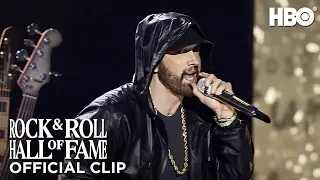 Eminem & Ed Sheeran Perform "Stan" | Rock and Roll Hall of Fame 2022 | HBO