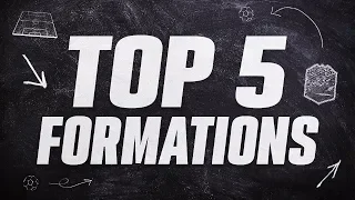 THE 5 BEST FORMATIONS IN FIFA 20 ULTIMATE TEAM + INSTRUCTIONS