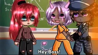 Boss In School||Gacha Trend||ib: @ExtraDevilBona