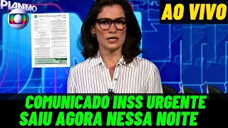 URGENTE:  ACABA DE SAIR NOTA DO INSS E PEGA TODOS APOSENTADOS E PENSIONISTAS DE SURPRESA.