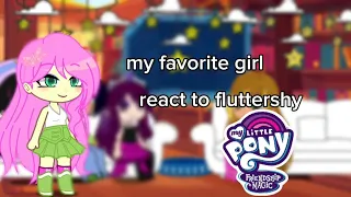 fandom react to fluttershy|mlp|ships|fluttershy x discord|3/5|[🇺🇸/🇧🇷]|gacha nox