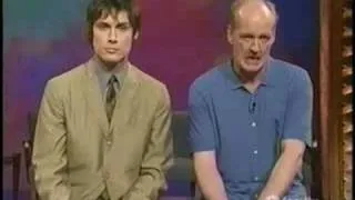 Whose Line - Colin's "Weird Newscasters" joke (reindeer)