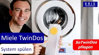 Miele TwinDos spülen - So wird die automatische Reinigung bei der Waschmaschine gespült