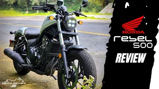 HONDA CMX500 Rebel Review || Una propuesta en solitario