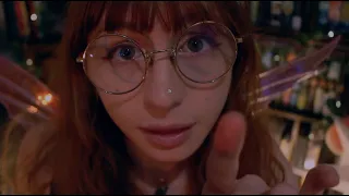 Pixie picks on you! (up close, ear tapping/cupping)(asmr)