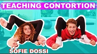 SOFIE DOSSI TEACHES ME CONTORTION! *painful*