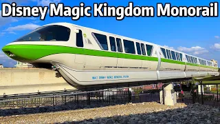 ⁴ᴷ⁶⁰ Exploring the Magic Kingdom Monorail at Disney World