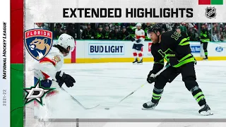 Florida Panthers vs Dallas Stars Jan 6, 2022 HIGHLIGHTS