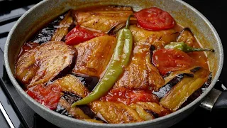 Without meat, eggplant stew in two ways the most delicious dinner or lunch