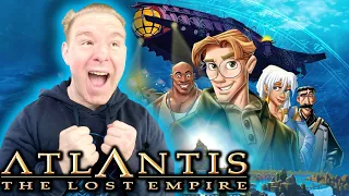 The Hidden Gem Movie! | Atlantis The Lost Empire Reaction | I Stan For Kida and Milo!