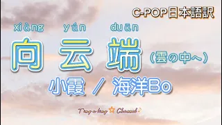 人気曲⛅️向云端（雲の中へ）小霞/海洋Bo 動態歌詞（拼音付き）#CPOP日本語訳#向云端#小霞#海洋Bo