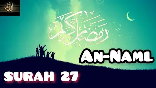 Сура 27 (Ан-Намль { "Муравьи"}) | Чтец Бадр аль-Турки | Surah An-Naml | Прекрасное чтение Корана