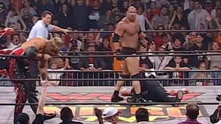 Goldberg V Bam Bam & Nash WCW Nitro 14th December 1998