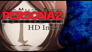 Persona 2 Innocent Sin PSP 4K HD intro
