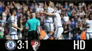 Chelsea vs Bournemouth 3-1 Highlights & All Goals ( 8-4-2017 ) HD