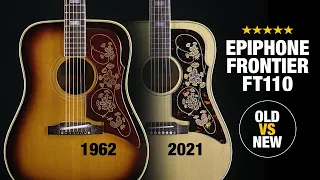 Epiphone Frontier FT110 - Old (1962) vs New (2021)