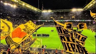 🎶 DORTMUND FANS SINGING JINGLE BELLS 💛🖤- Borussia Dortmund - Düsseldorf (5:0)