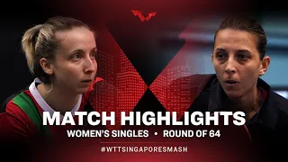 Dora Madarasz vs Elizabeta Samara | WS | Singapore Smash 2022 (R64)