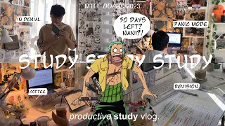 VOL 06: productive study vlog “My windless flights, sleepless nights. “study with me