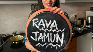 Rava Gulab Jamun | Easy Rava Gulab Jamun recipe