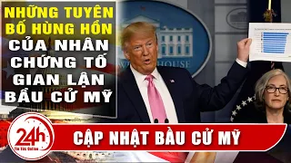 Cập nhật tình hình bầu cử mỹ mới nhất 6/12 Ông Trump ở Georgia Chúng ta đang thắng cuộc bầu cử này