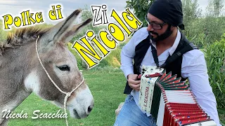 Polka di Zi Nicola - NICOLA SCACCHIA e la TECNICA TRADIZIONALE DELL'ORGANETTO dubbotte ddu botte