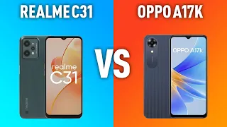 Realme C31 vs OPPO A17k: сравнение двух очень похожих бюджетников