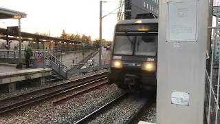 Arrivée d’une Z 20900 idfm à la Gare d’Ermont Eaubonne