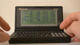 Using MS-DOS on the HP 95LX