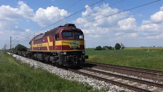 Vlaky / Trains / Pociagi - Boreczek (PL) - 8.6.2023