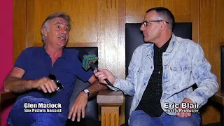 Glen Matlock & Eric blair talk the Sex Pistols /Iggy Pop /his history 2019