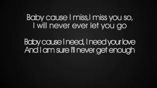 Sarah Engels Ft. Pietro Lombardi - I Miss You (Lyrics)