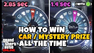 How To Win Podium Car / Mystery Prize Lucky Wheel All The Time GTA 5 Online Glitch (PS4/PS5/XBOX/PC)