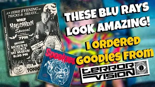 These Horror Blu Rays Look INCREDIBLE! | Unboxing My TERRORVISION Order!