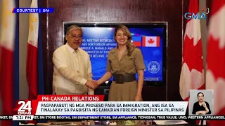 Pagpapabuti ng mga proseso para sa immigration, ang isa sa tinalakay sa pagbisita ng... | 24 Oras