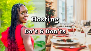 Hosting Etiquette| The Do's and Don'ts | Tips and Tricks for having guests over