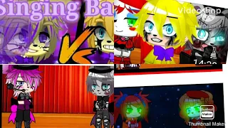 Fnaf games vs fanf books singinging battle