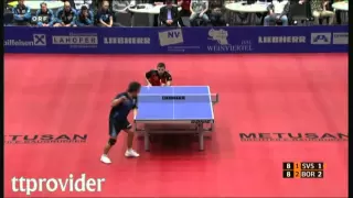 Champions League 2011: Chen Weixing-Timo Boll